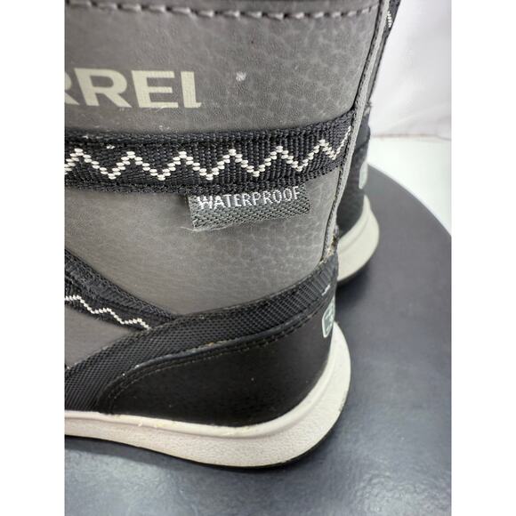 Merrell Snow Crush 2.0 Jr Kids Size 13 Waterproof Insulated Boots Gray Black - Picture 3 of 8